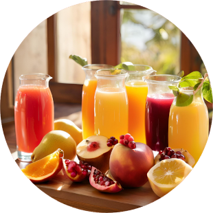 Menu Succhi e Spremute